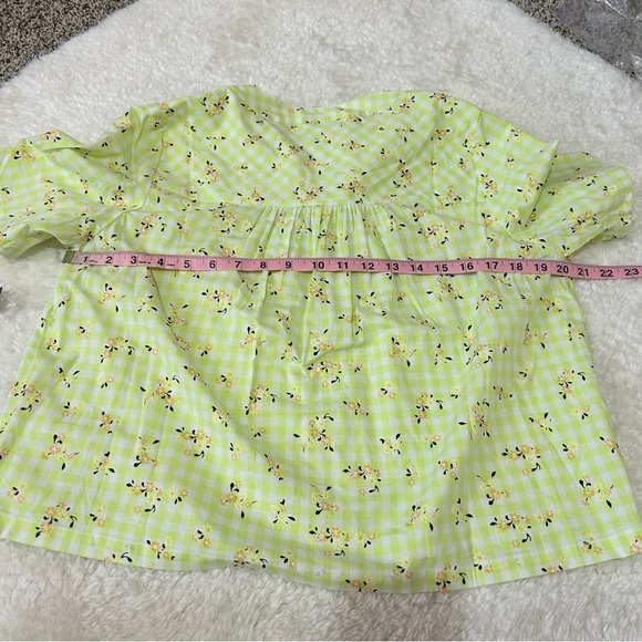 ModCloth medium spring fun gingham blouse - Picture 4 of 8